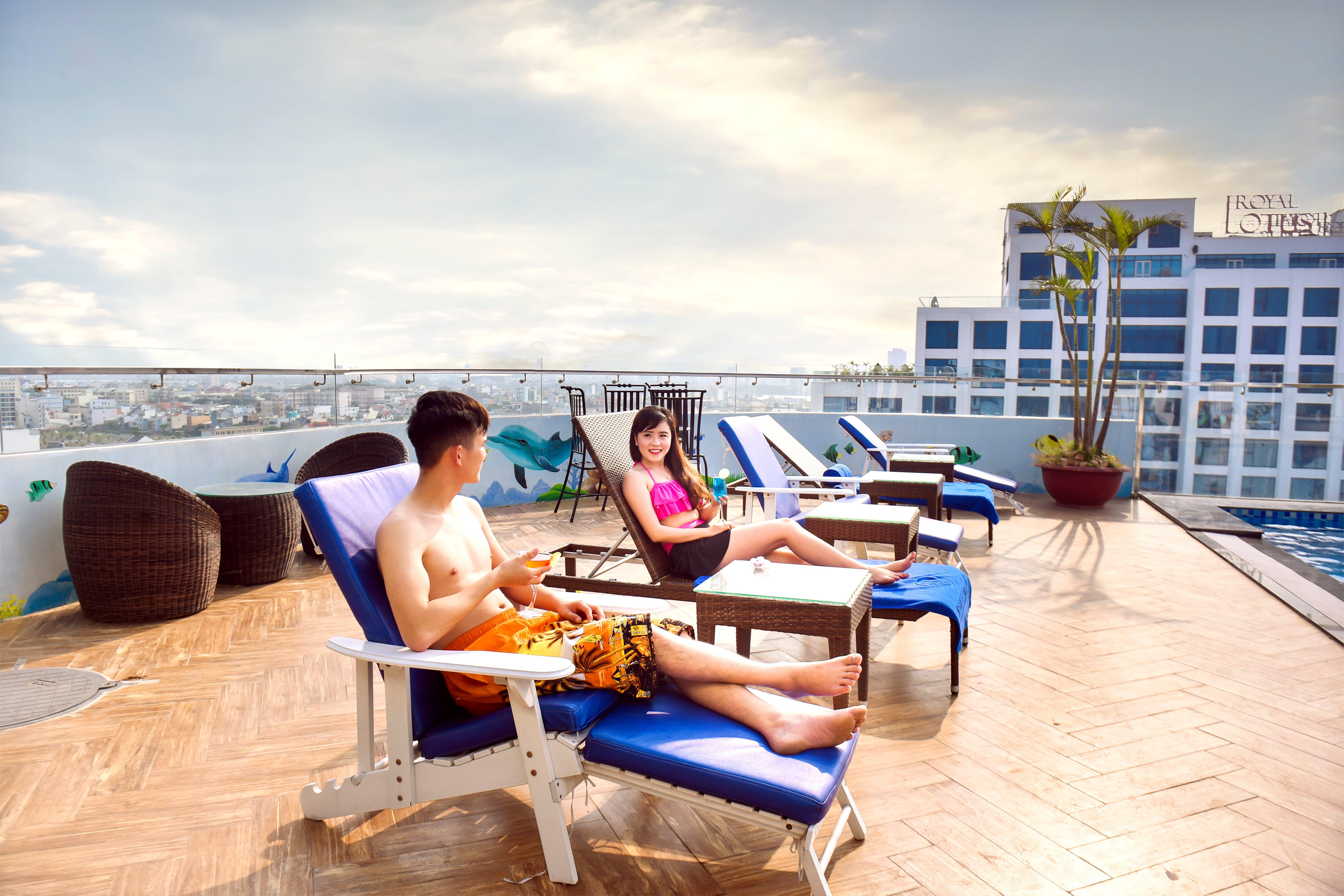 Ritzy Boutique Hotel Da Nang Beach Eksteriør billede