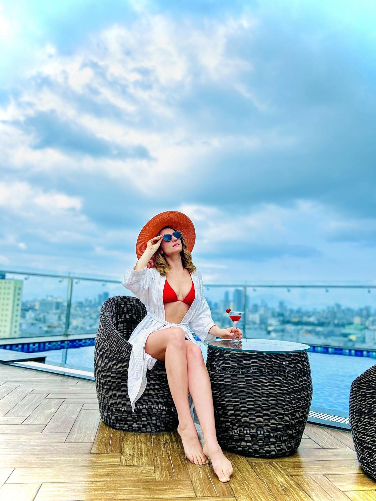 Ritzy Boutique Hotel Da Nang Beach Eksteriør billede